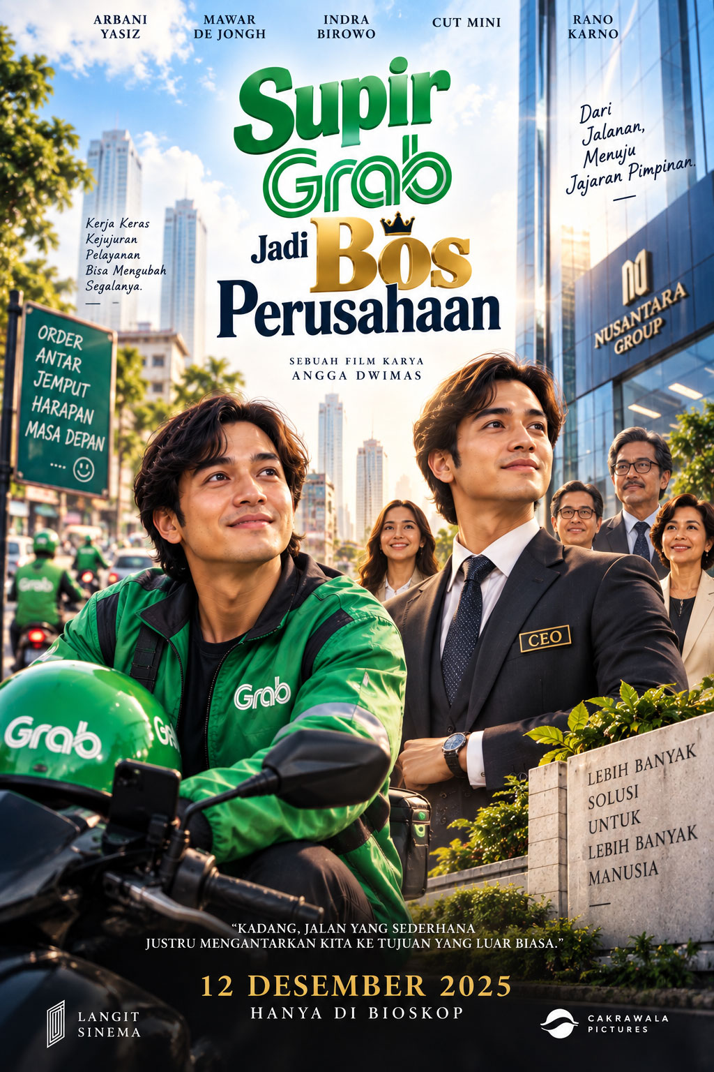 Supir Grab Jadi Bos